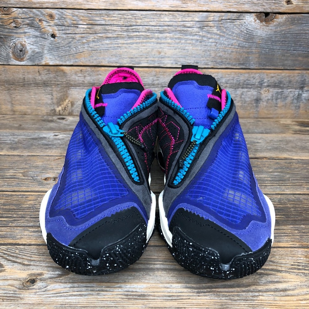 Nike Jordan WHY NOT Zer0.6 GS Bright Concord Size 5.5 Youth DO7191-460 - Picture 2 of 8
